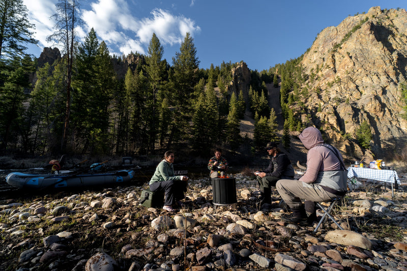 Where the River Day Really Ends: Around the Fire with Drew Baker