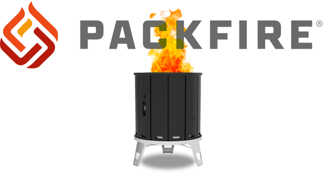 Portable Fire Setup PACKFIRE | Portable Fold-Flat Fire Pit