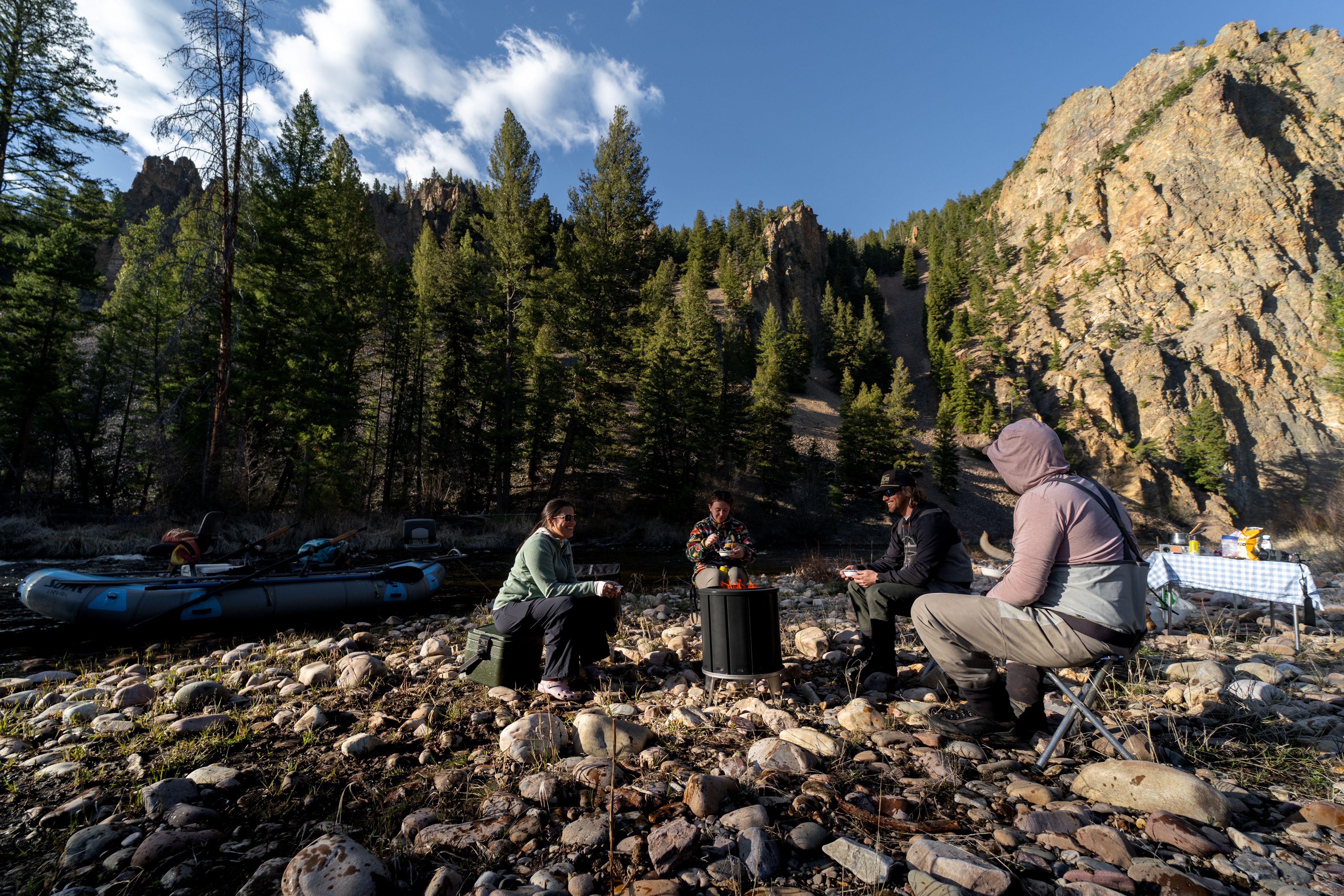 Where the River Day Really Ends: Around the Fire with Drew Baker